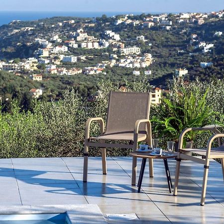 Villa Konstantinos Hilltop Vineyard Escape อัลมีรีดา ภายนอก รูปภาพ