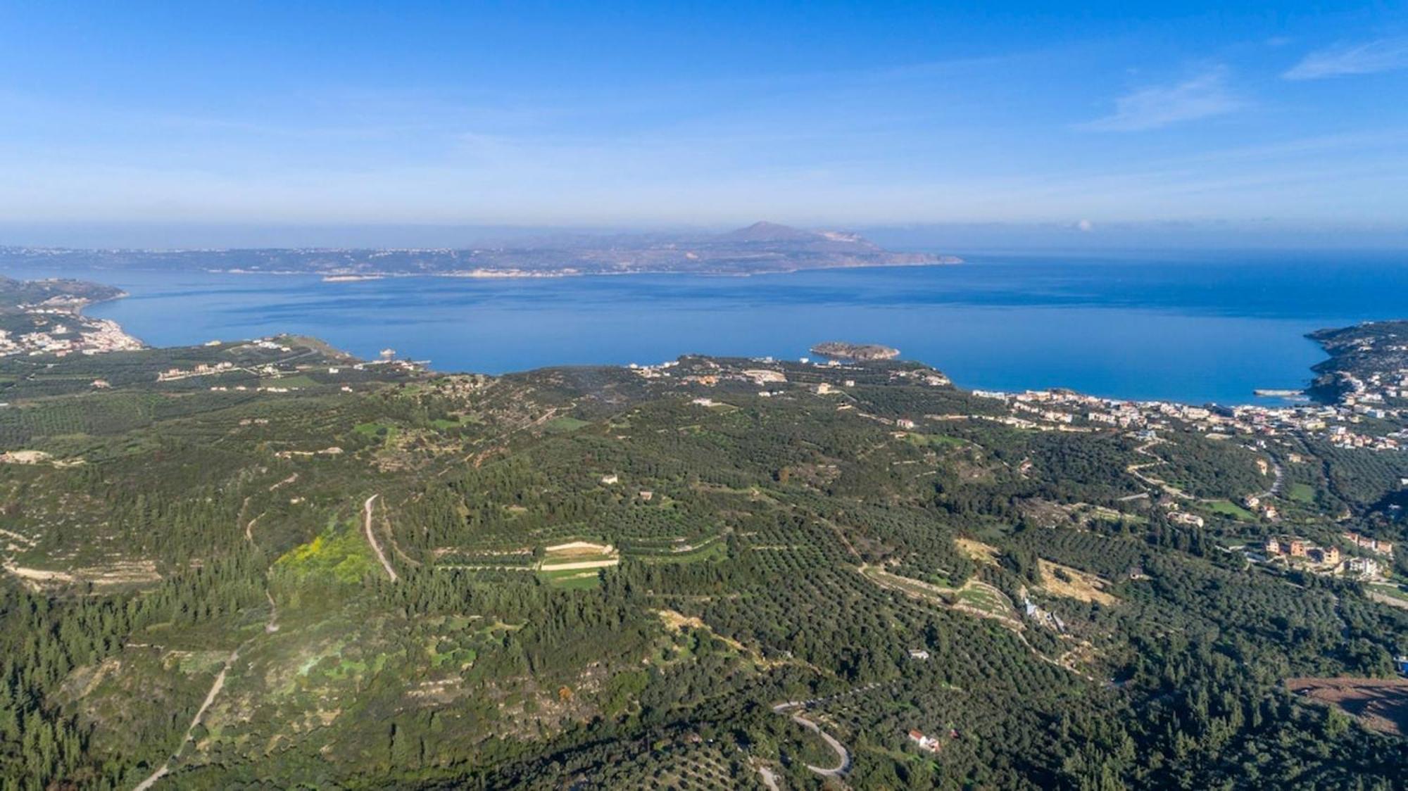 Villa Konstantinos Hilltop Vineyard Escape อัลมีรีดา ภายนอก รูปภาพ